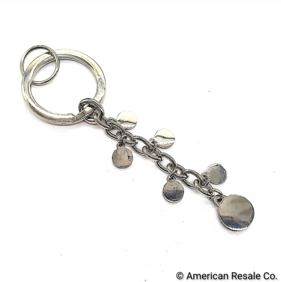 Genuine Mercedes Benz Multi Charm Fob Keychain Fob Purse Charm Silver and Blue - Picture 5 of 5